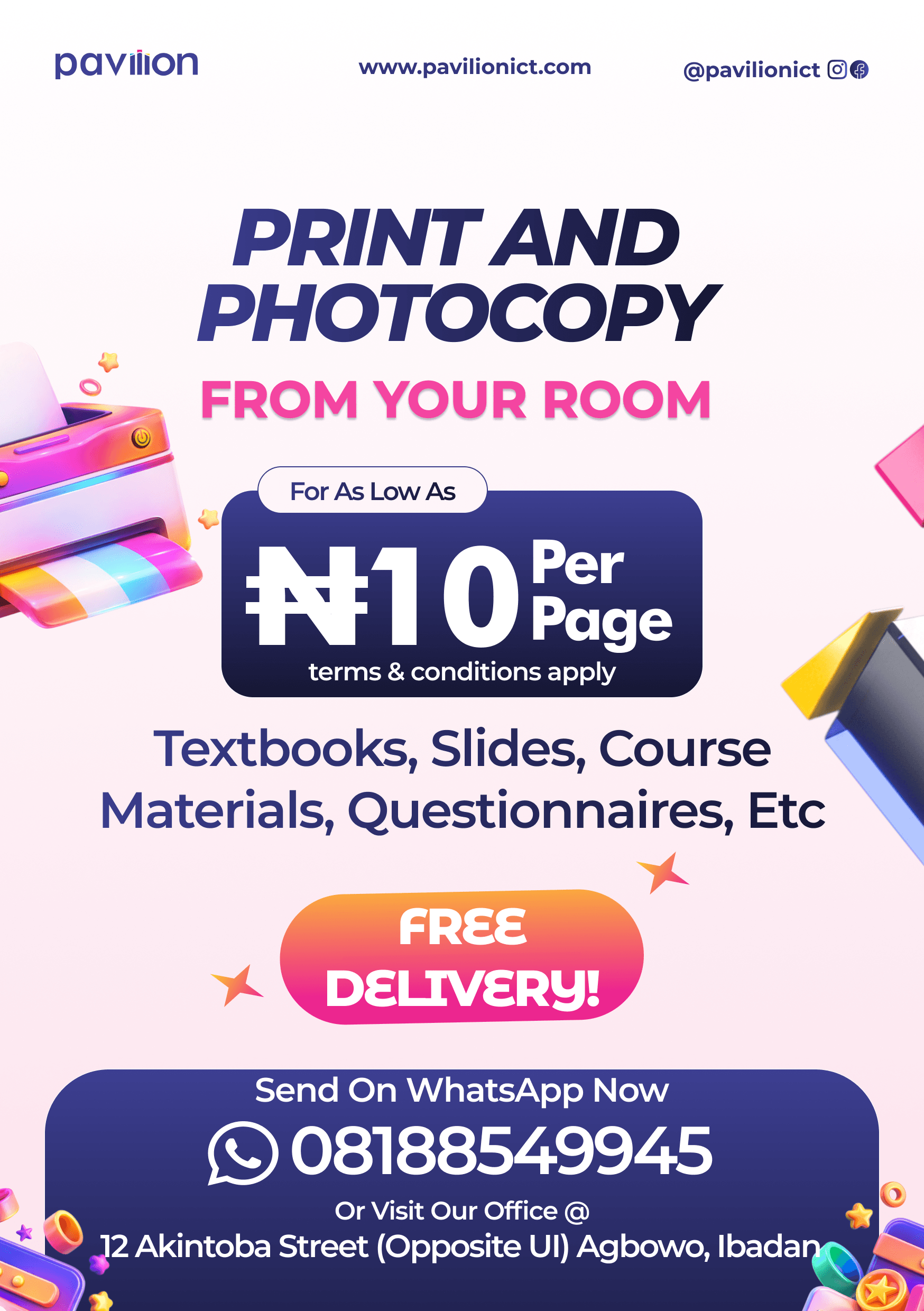 Advertisement e-Flyer