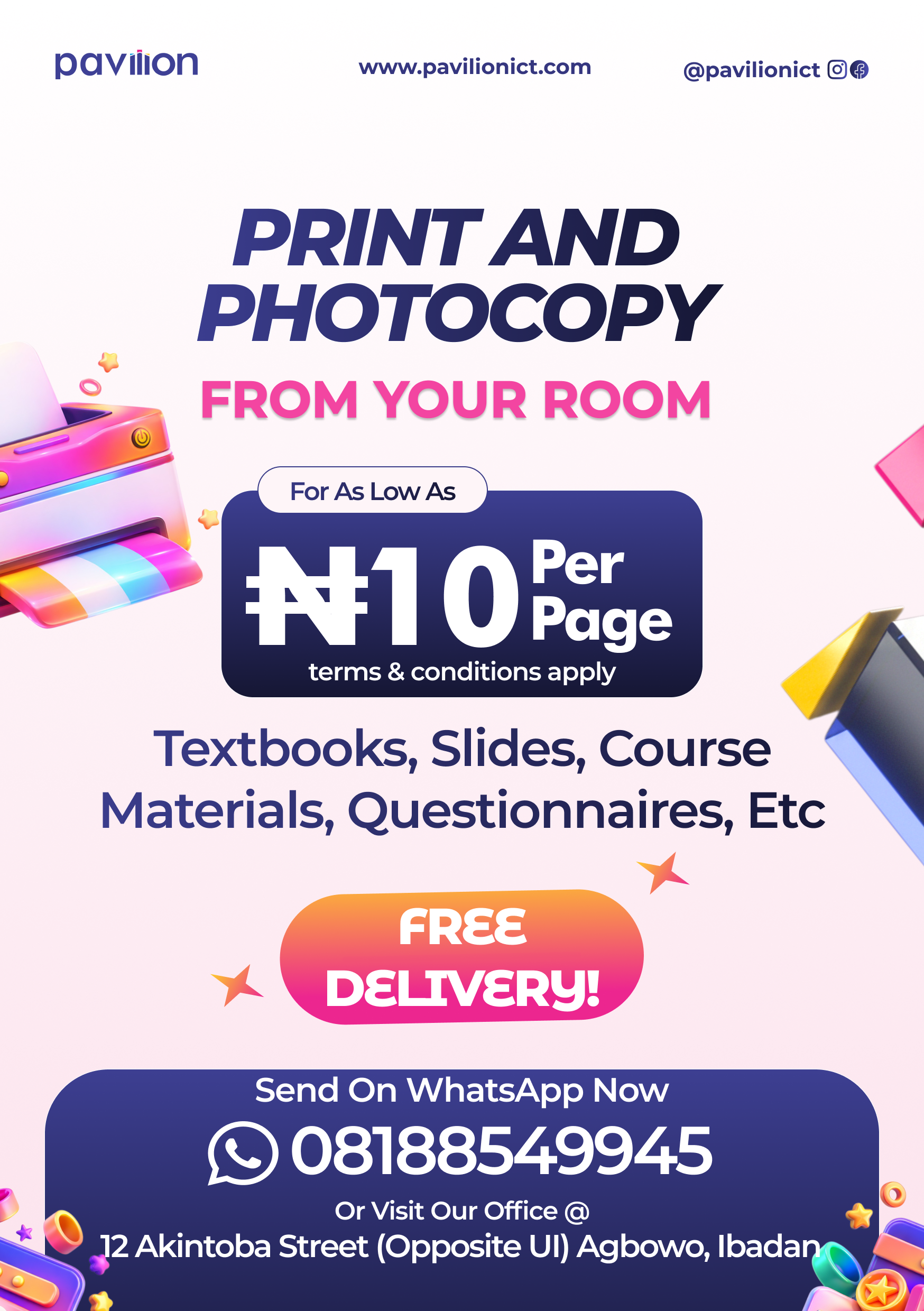 Advertisement e-Flyer